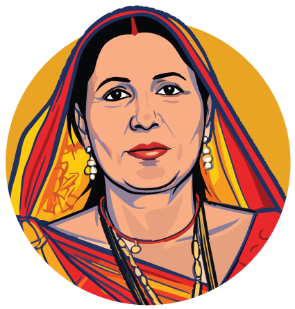 Illustration of Anshu Kaki